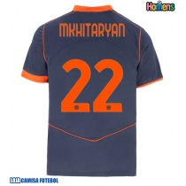 Camisa de Futebol Inter Milan Henrikh Mkhitaryan #22 Equipamento Alternativo 2025-26 Manga Curta
